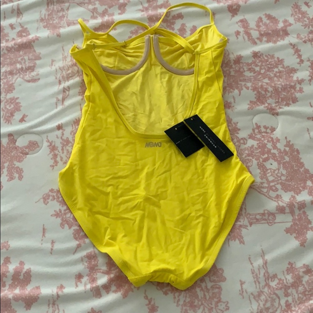 Marc Jacobs One Piece Yellow Swimsuit S